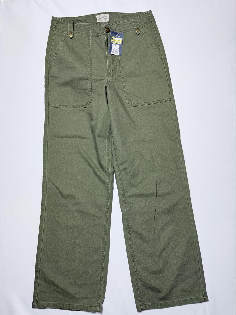 Universal Thread Women's Olive Green Wide Leg Pants Size 8